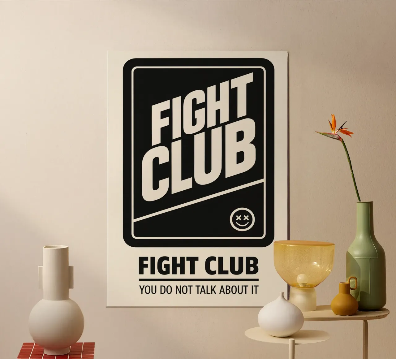 Fight Club Print carta hahnemühle da MoviesArt