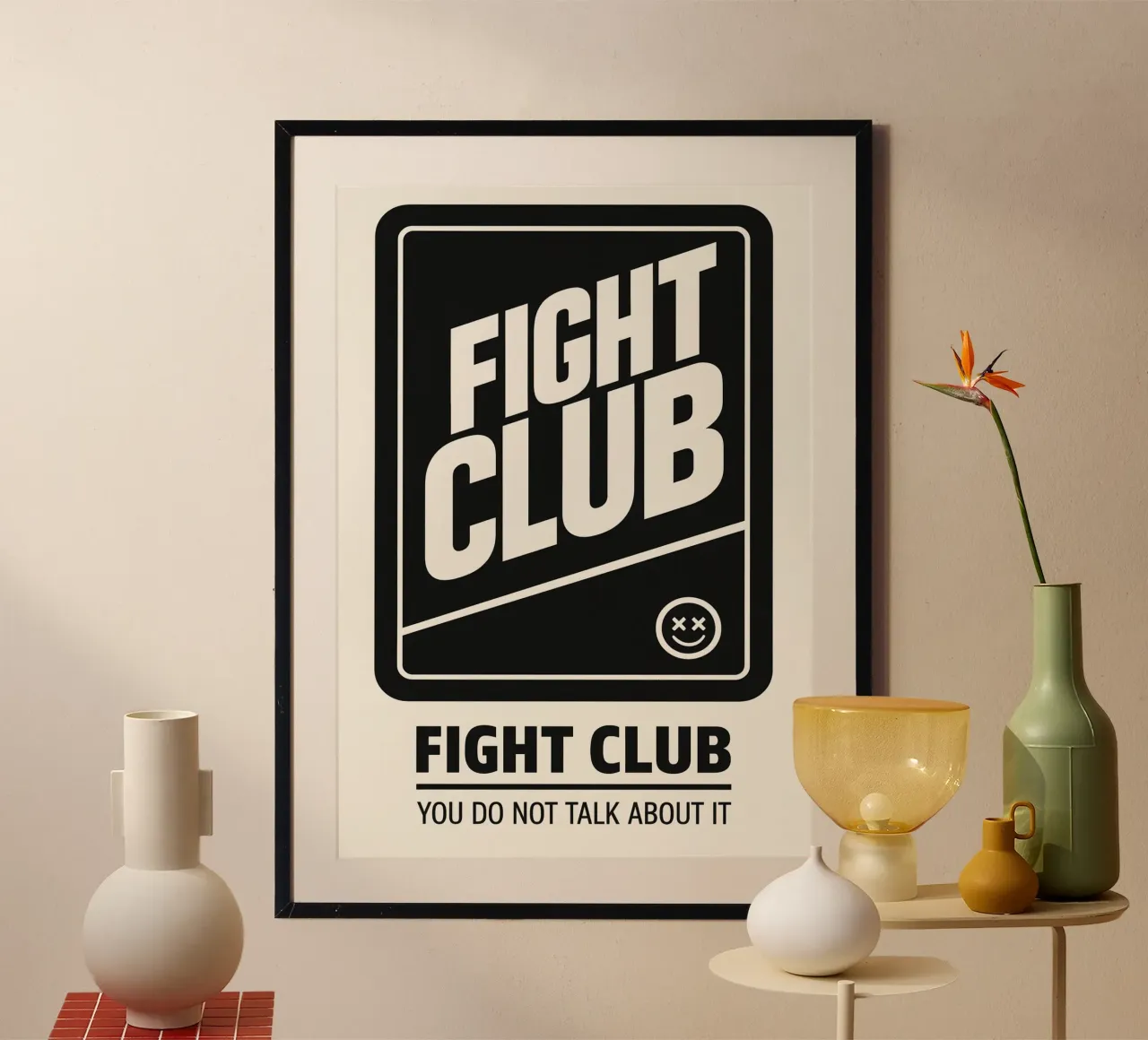 Fight Club Print carta hahnemühle da MoviesArt