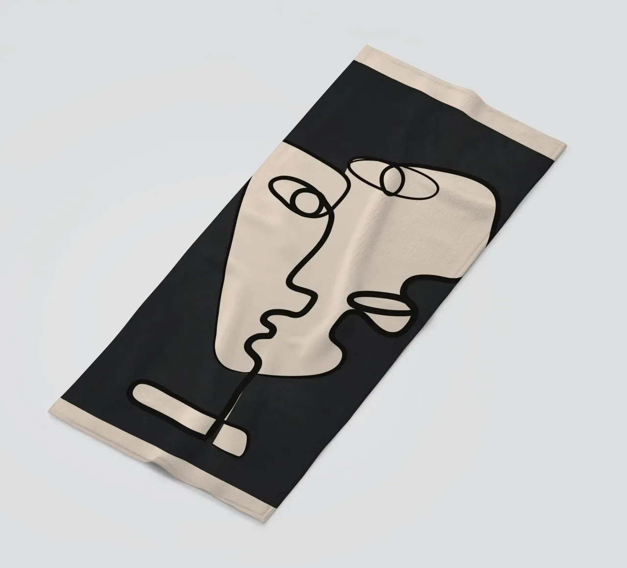 Interwoven Faces 1 telo mare da Nadjaa