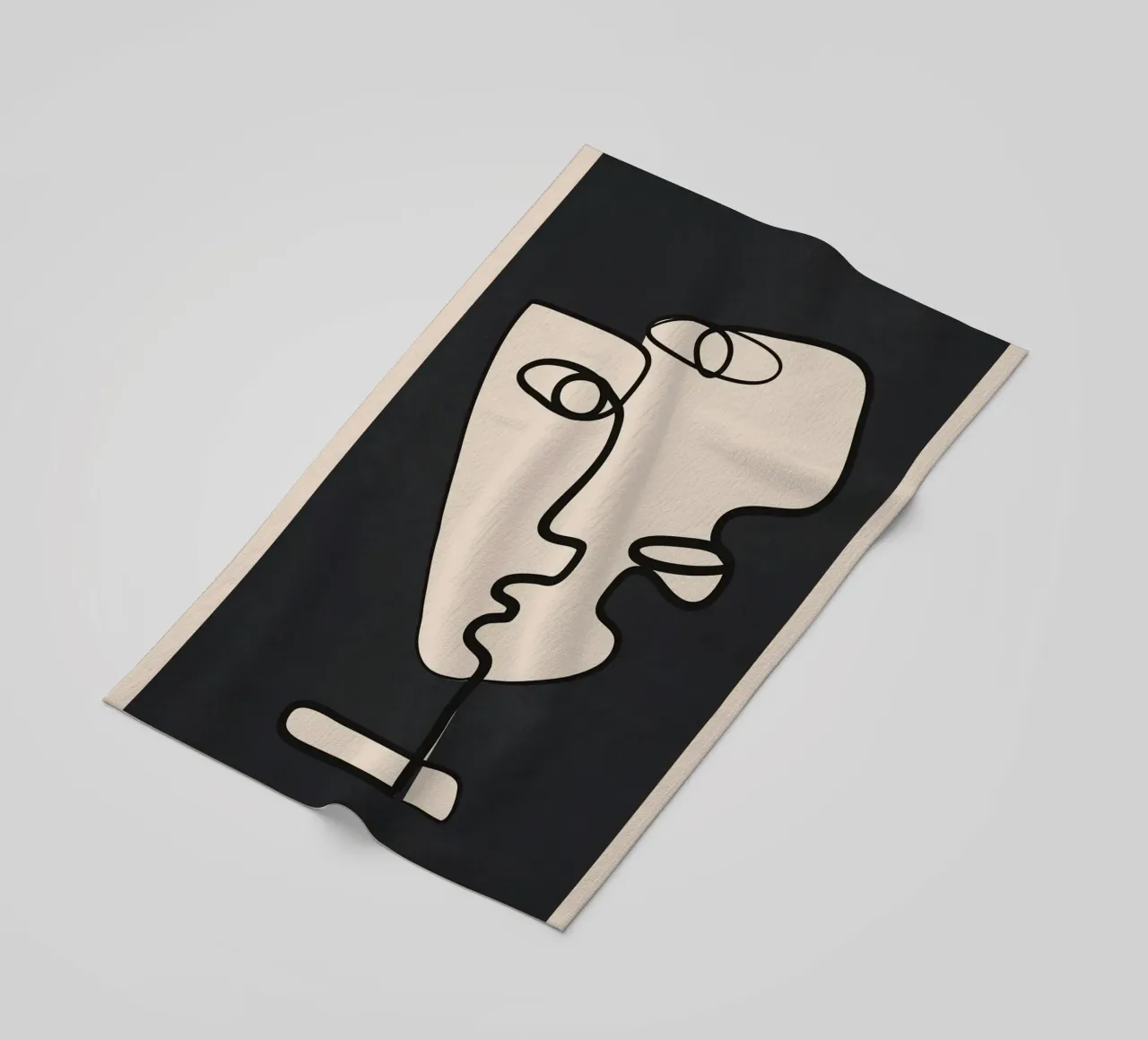 Interwoven Faces 1 telo mare da Nadjaa