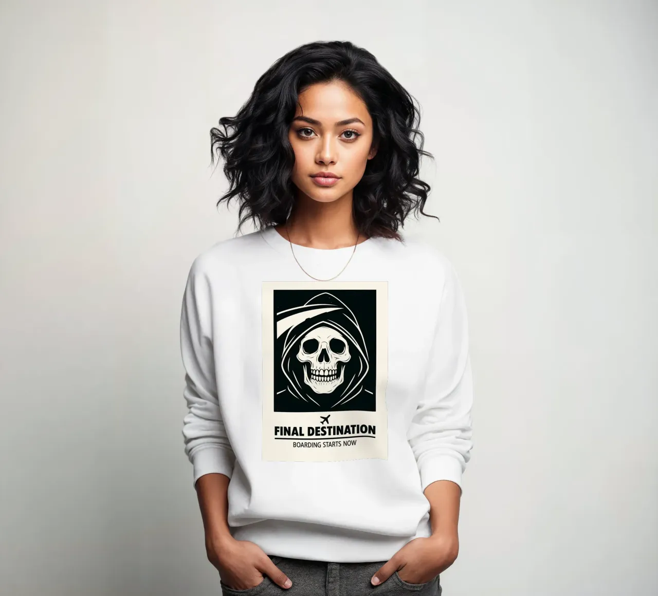 Final Destination Print sweatshirt by MoviesArt