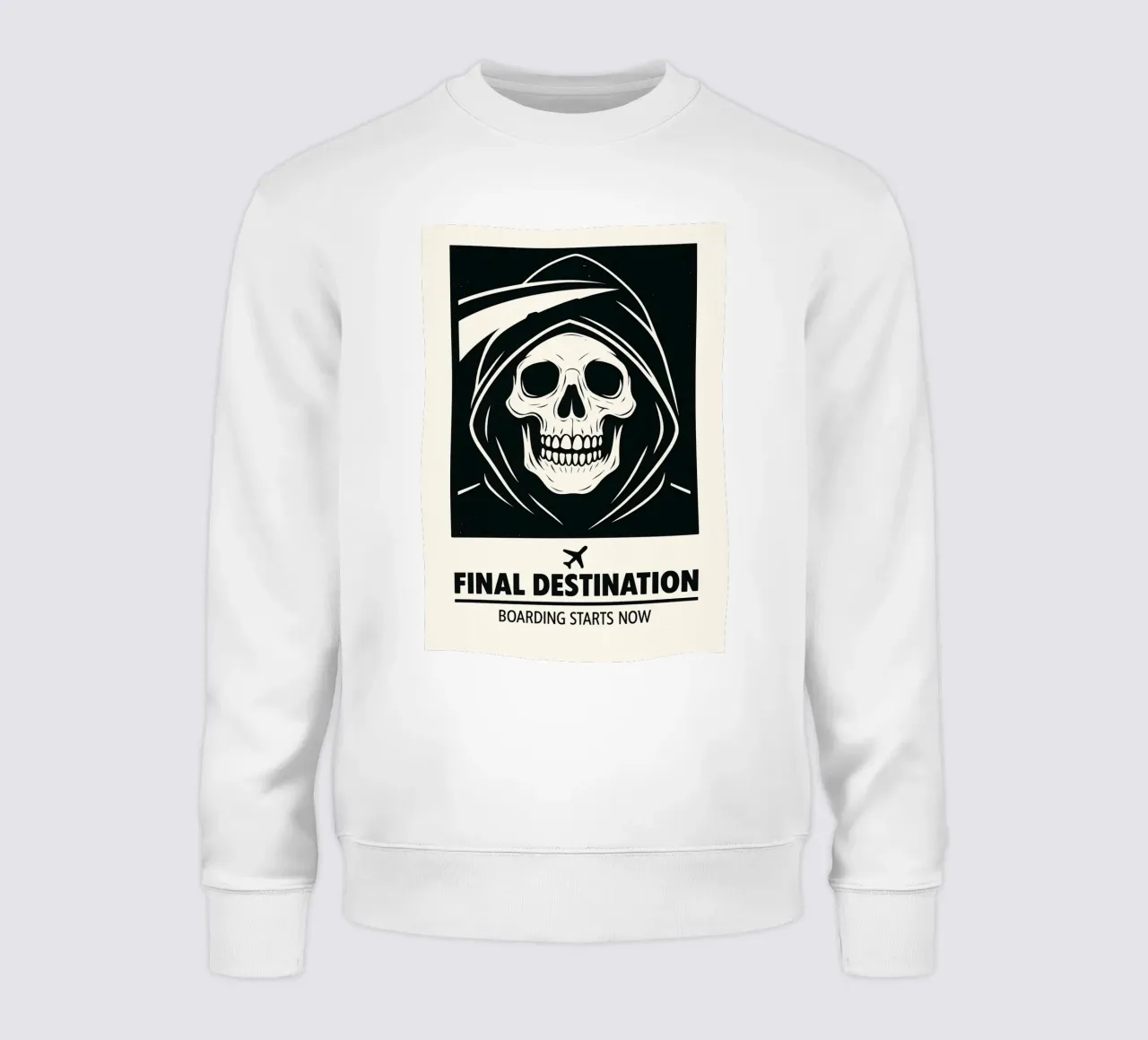 Final Destination Print sweatshirt by MoviesArt