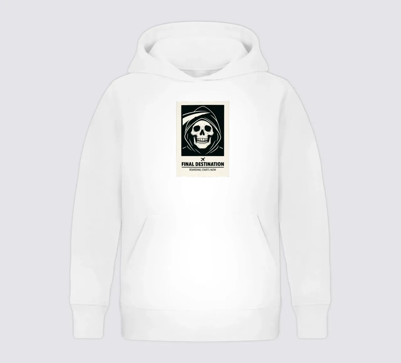 Final Destination Print felpa bambino con cappuccio da MoviesArt