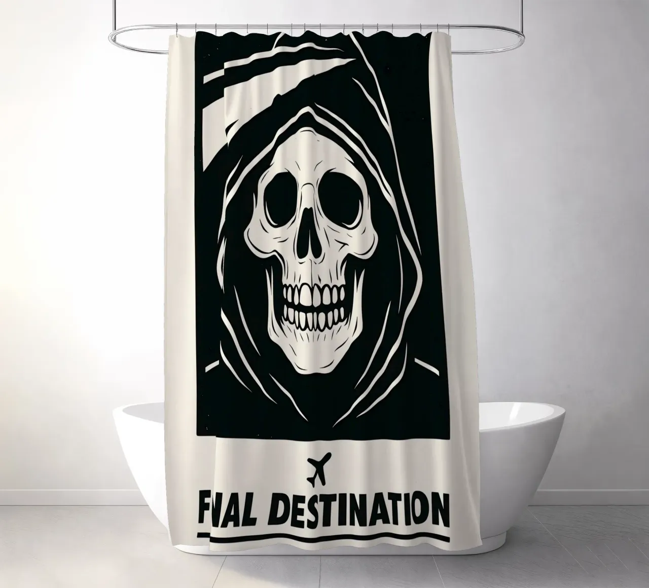 Final Destination Print tenda da doccia da MoviesArt