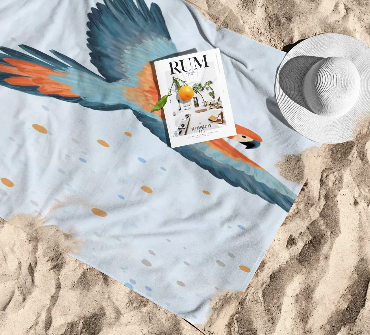 Fly With Me toalla de playa de Goed Blauw