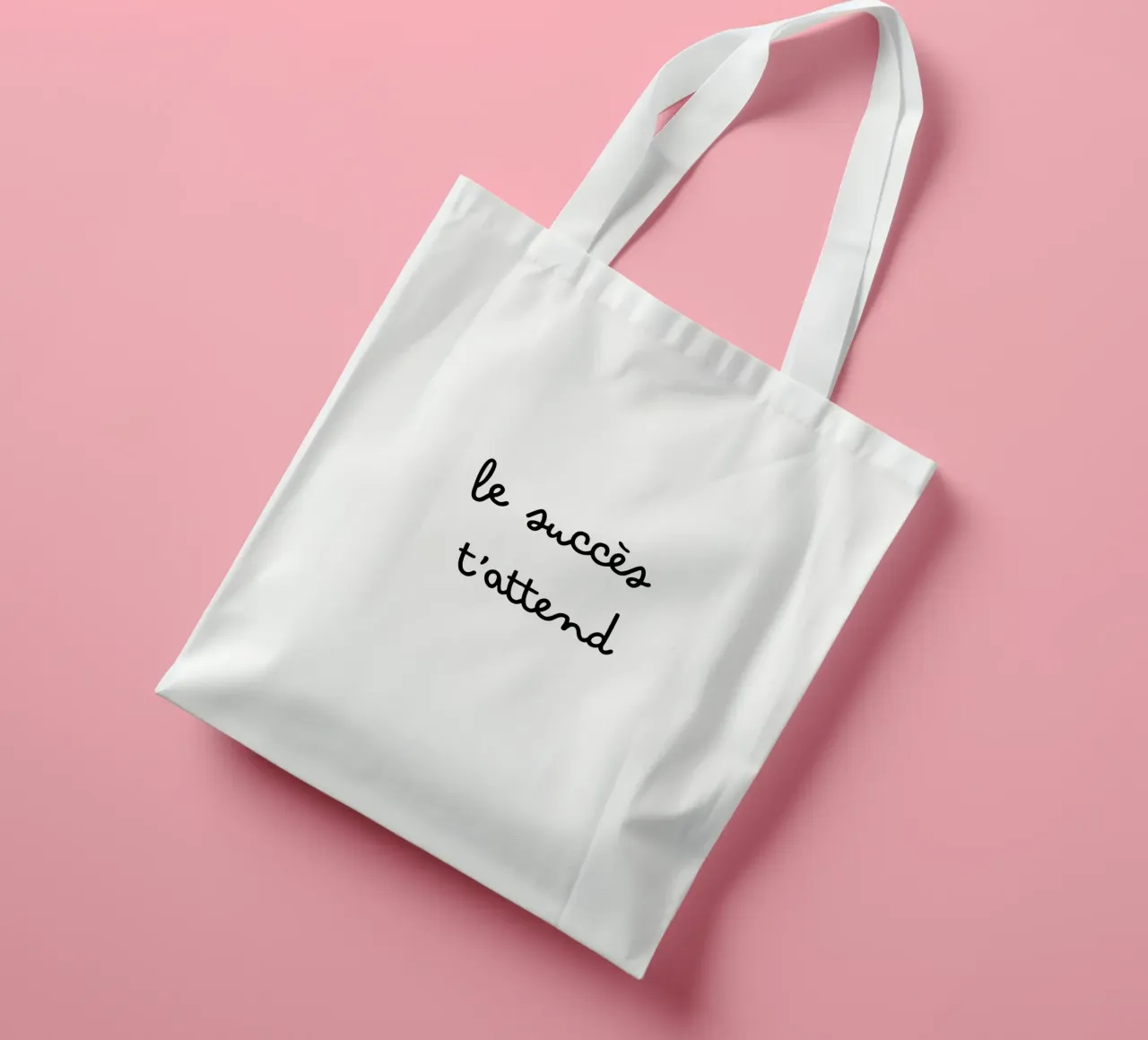Success awaits you tote bag by TCHAK ART