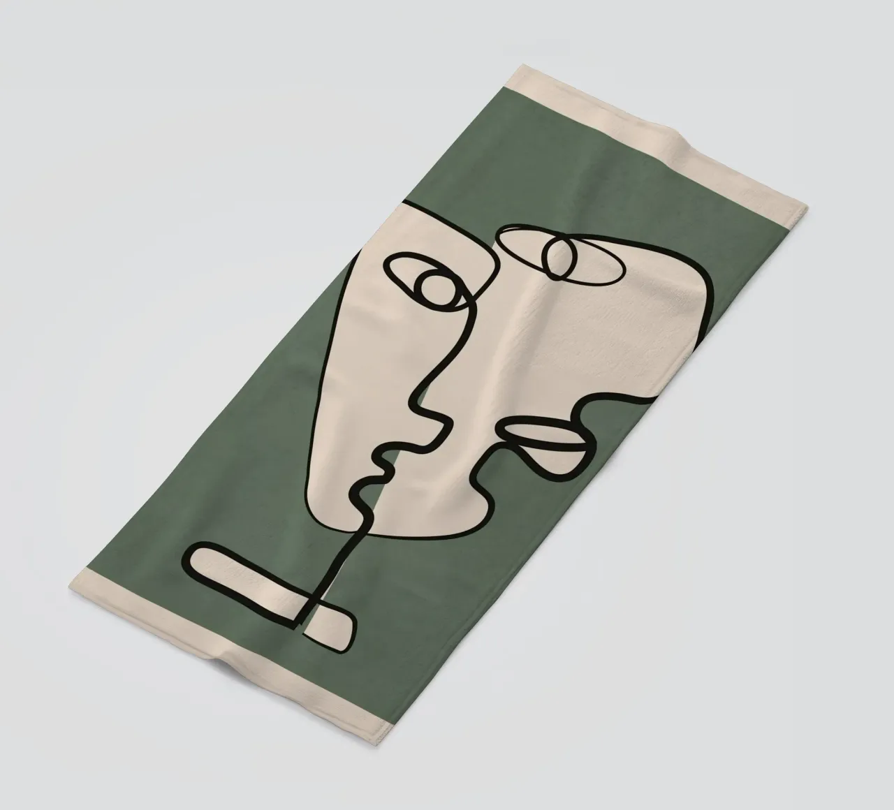 Interwoven Faces 3 telo mare da Nadjaa