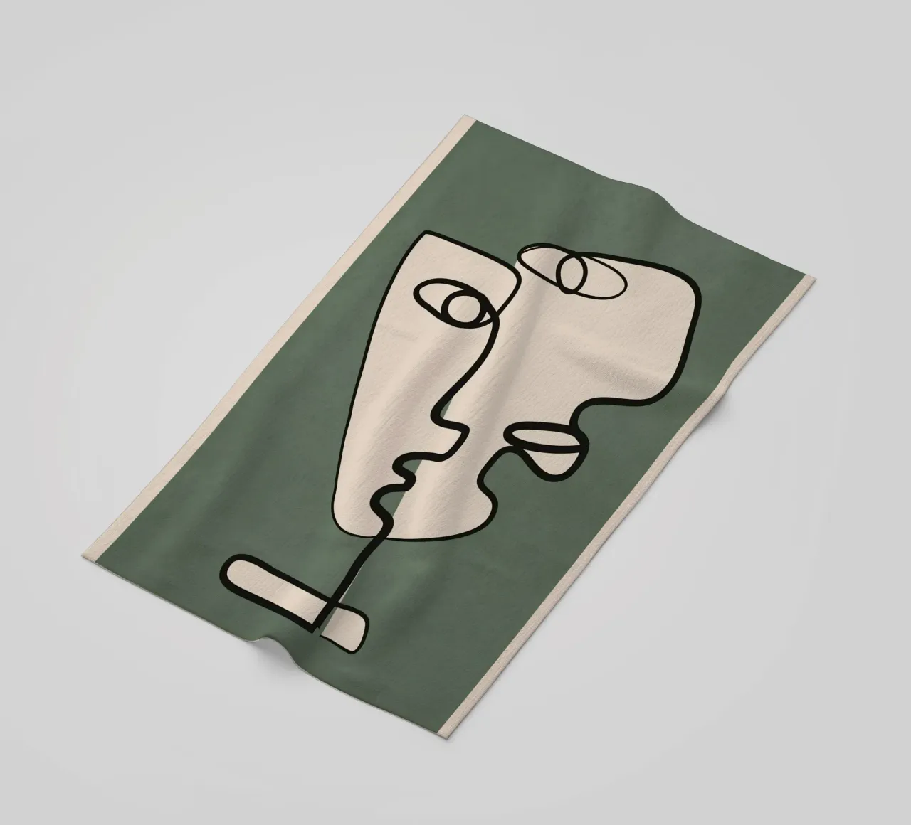 Interwoven Faces 3 telo mare da Nadjaa