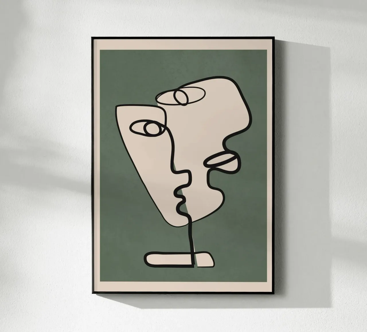 Interwoven Faces 3 plexiglass da Nadjaa