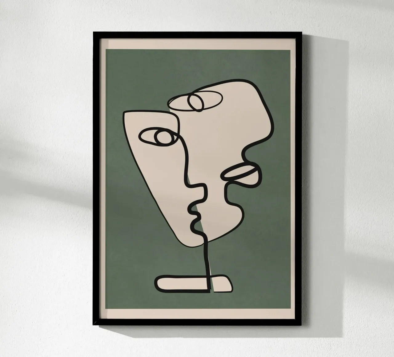 Interwoven Faces 3 poster da Nadjaa