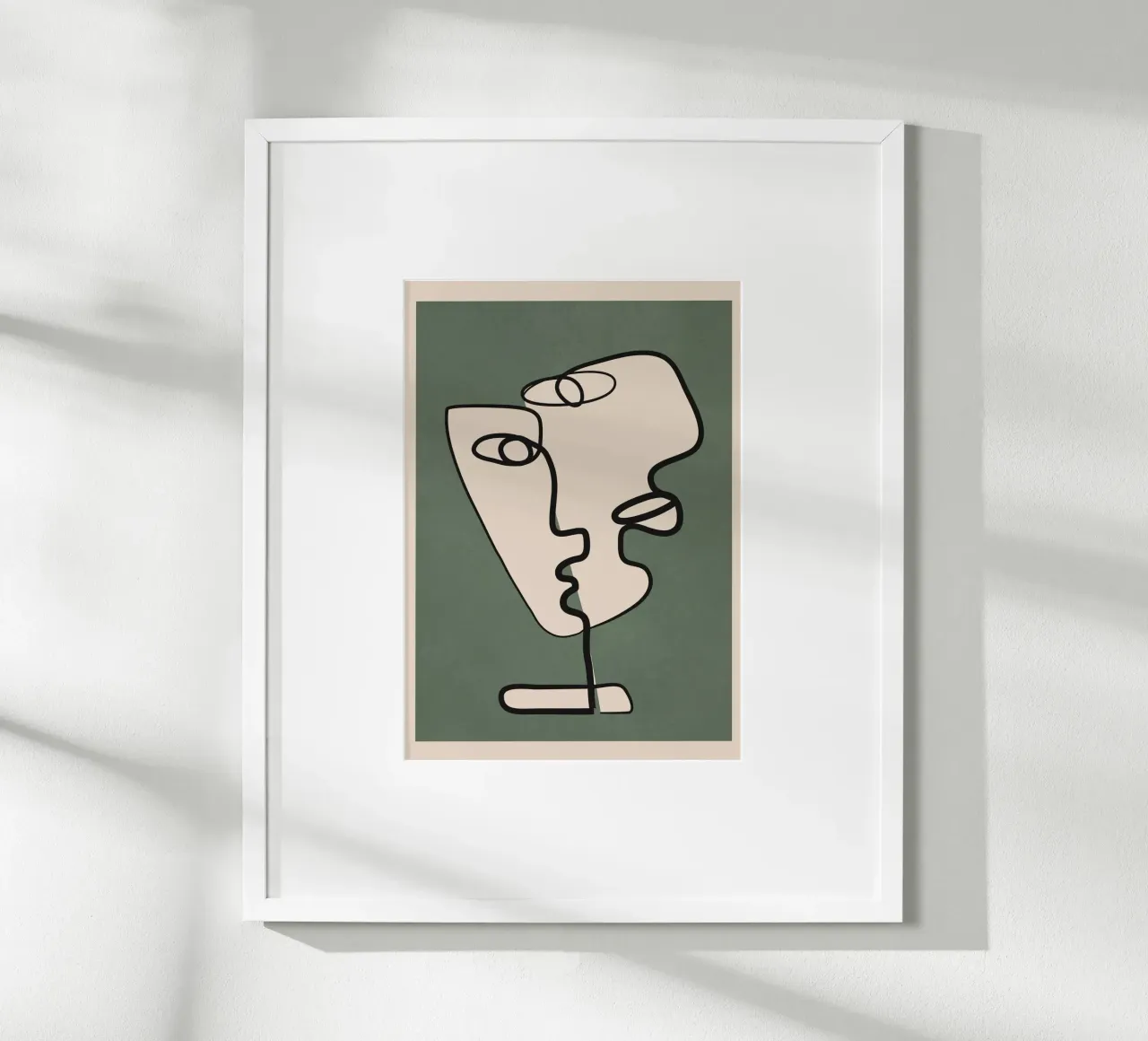 Interwoven Faces 3 poster da Nadjaa