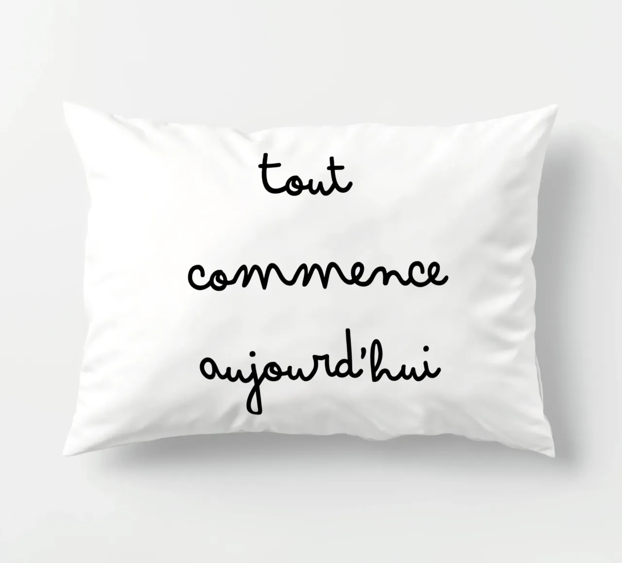 Tutto inizia oggi cuscino da TCHAK ART