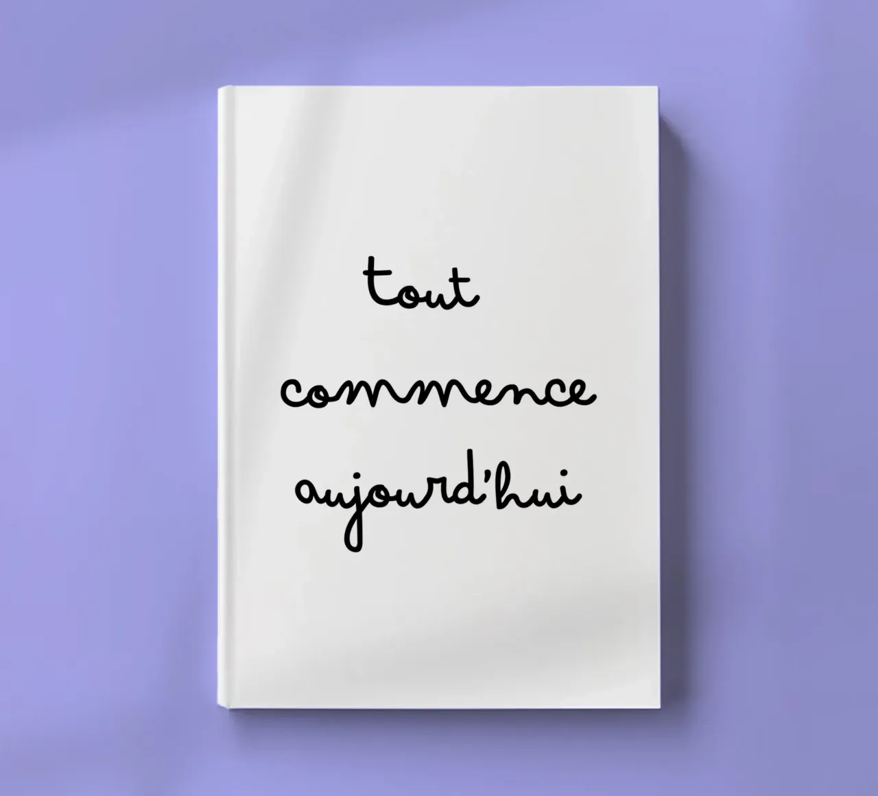 It all starts today notebook by TCHAK ART