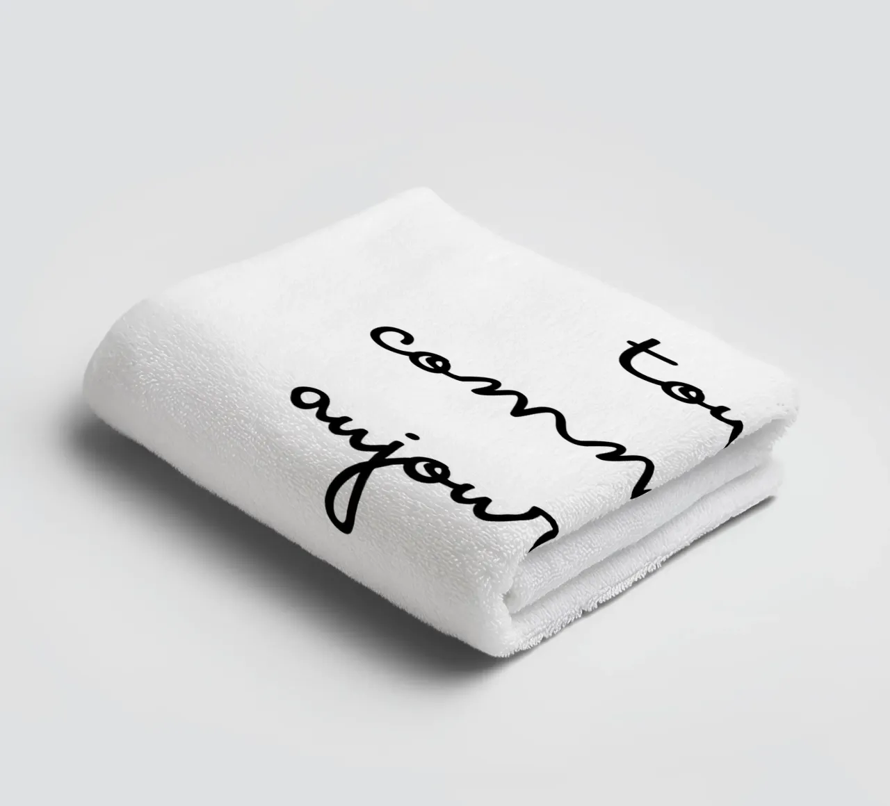 It all starts today towel by TCHAK ART