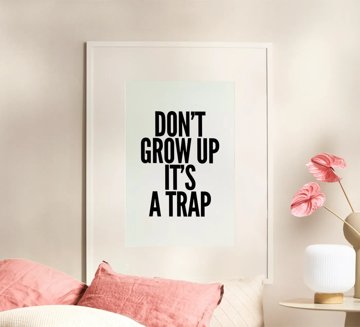 Grow Poster von Mottos by Sinan Saydik
