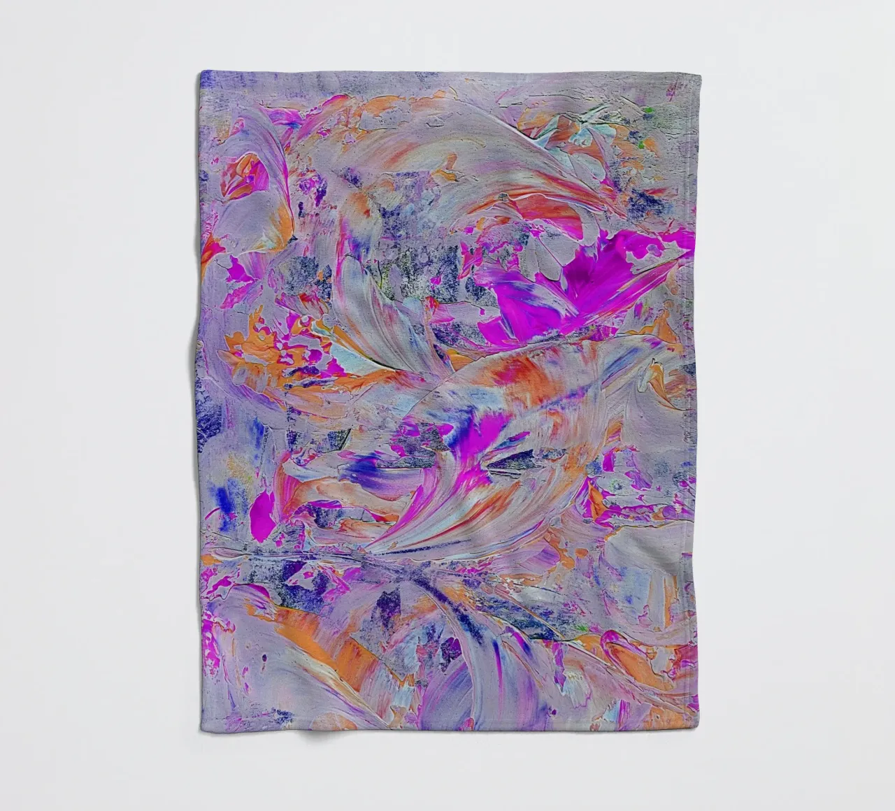 IDEAL GIFT 28 invers coperta in pile da Thierry Vobmann Abstract painting