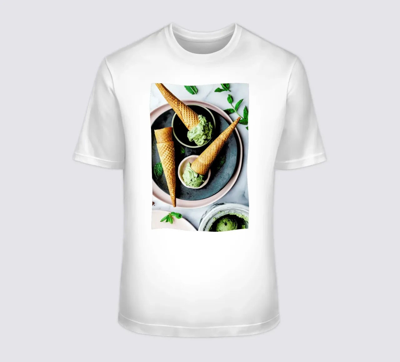Minz Eis t-shirt da Eat this