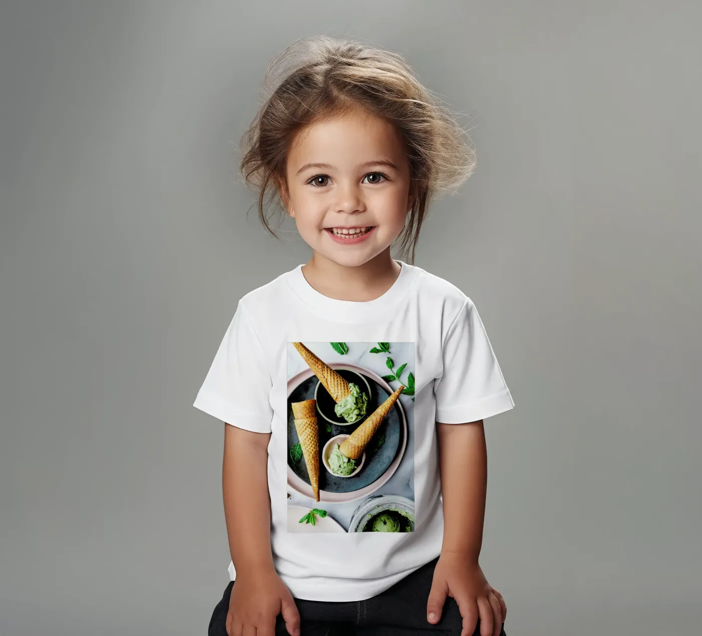 Minz Eis t-shirt bambini da Eat this