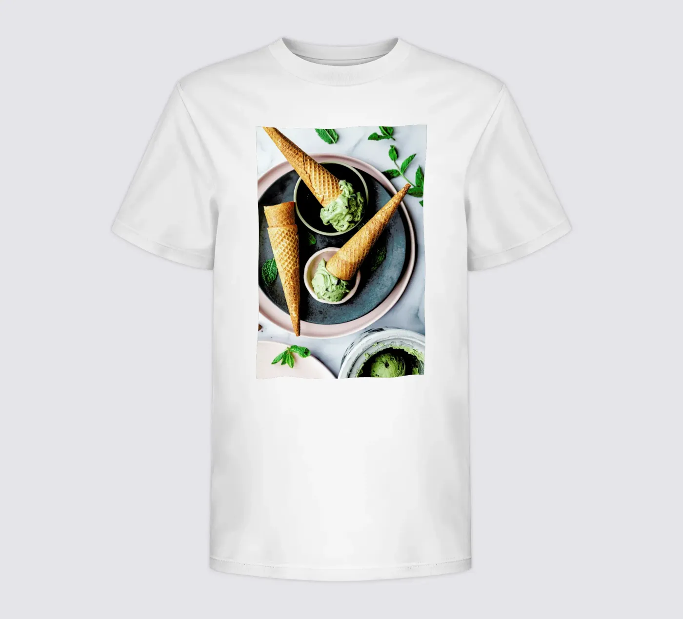 Minz Eis Kinder T-Shirt von Eat this