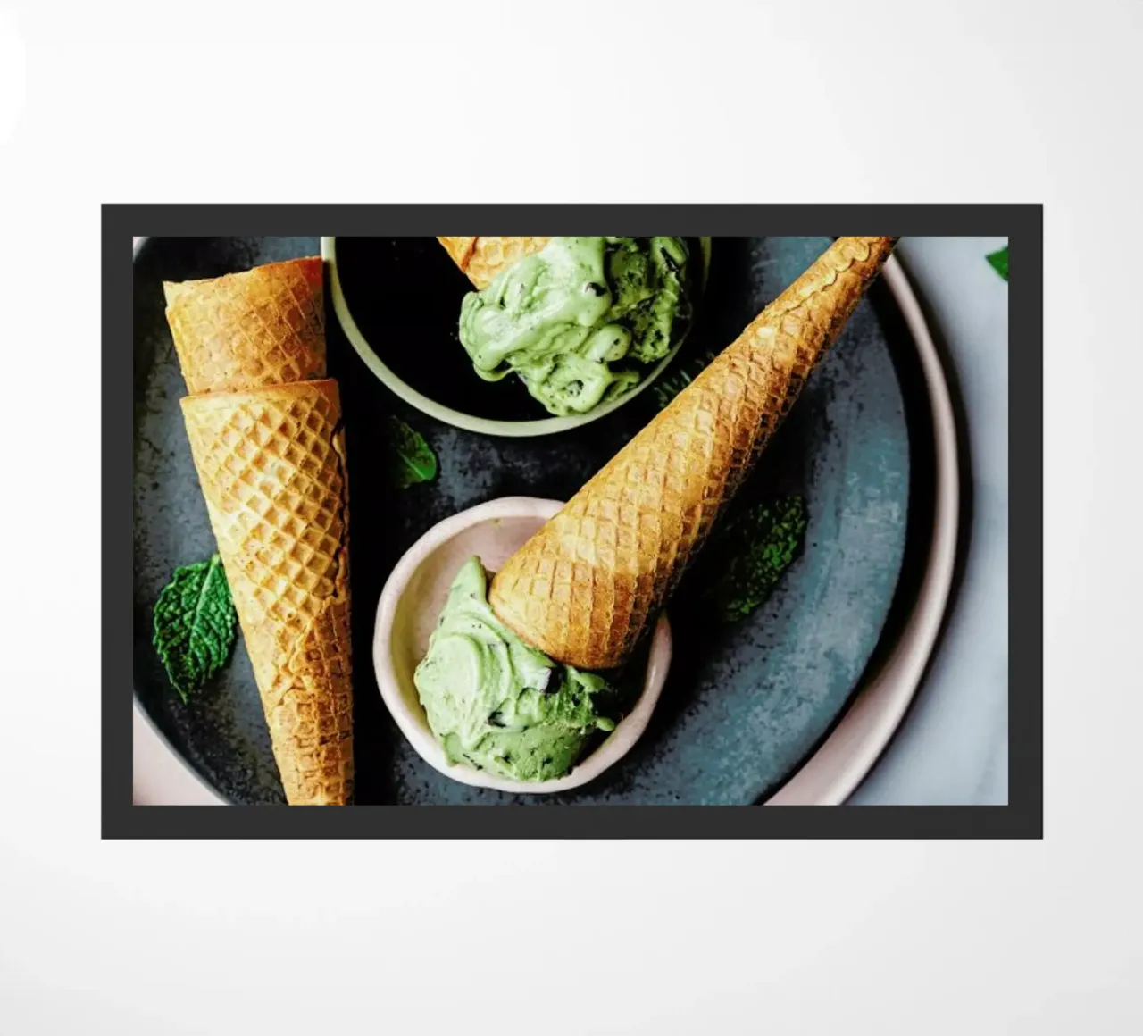 Minz Eis doormat by Eat this