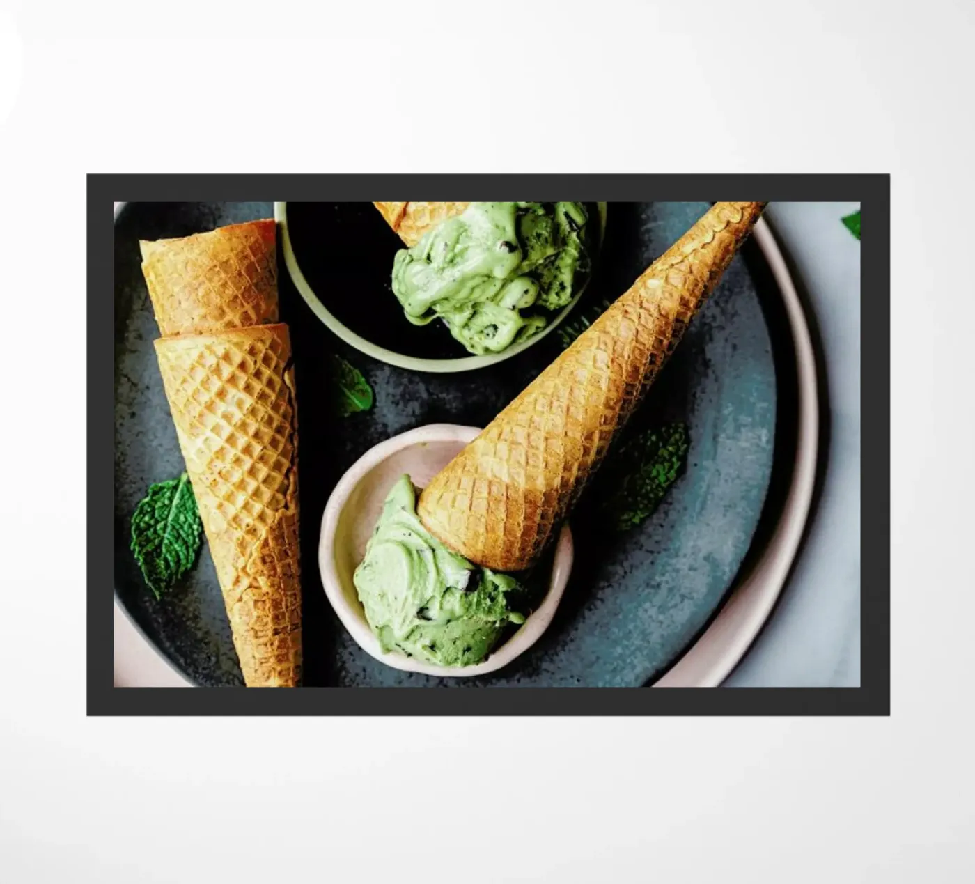 Minz Eis deurmat van Eat this