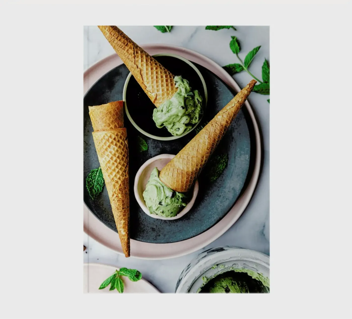 Minz Eis notebook by Eat this