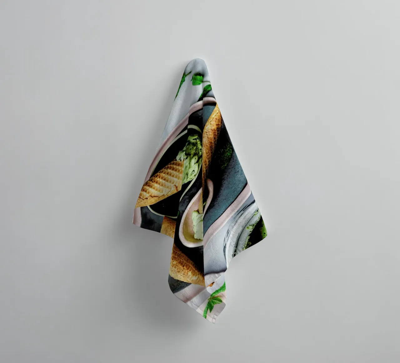 Minz Eis towel by Eat this