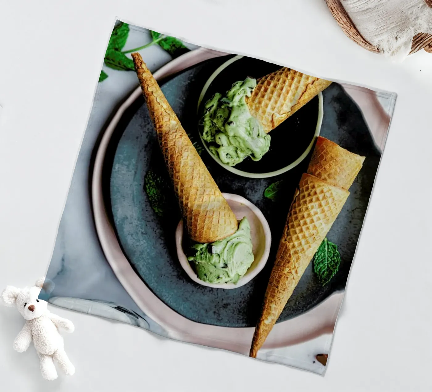 Minz Eis coperta in pile da Eat this