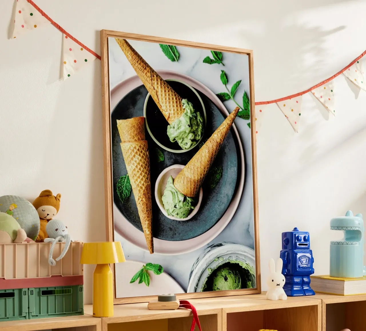 Minz Eis plexiglass da Eat this