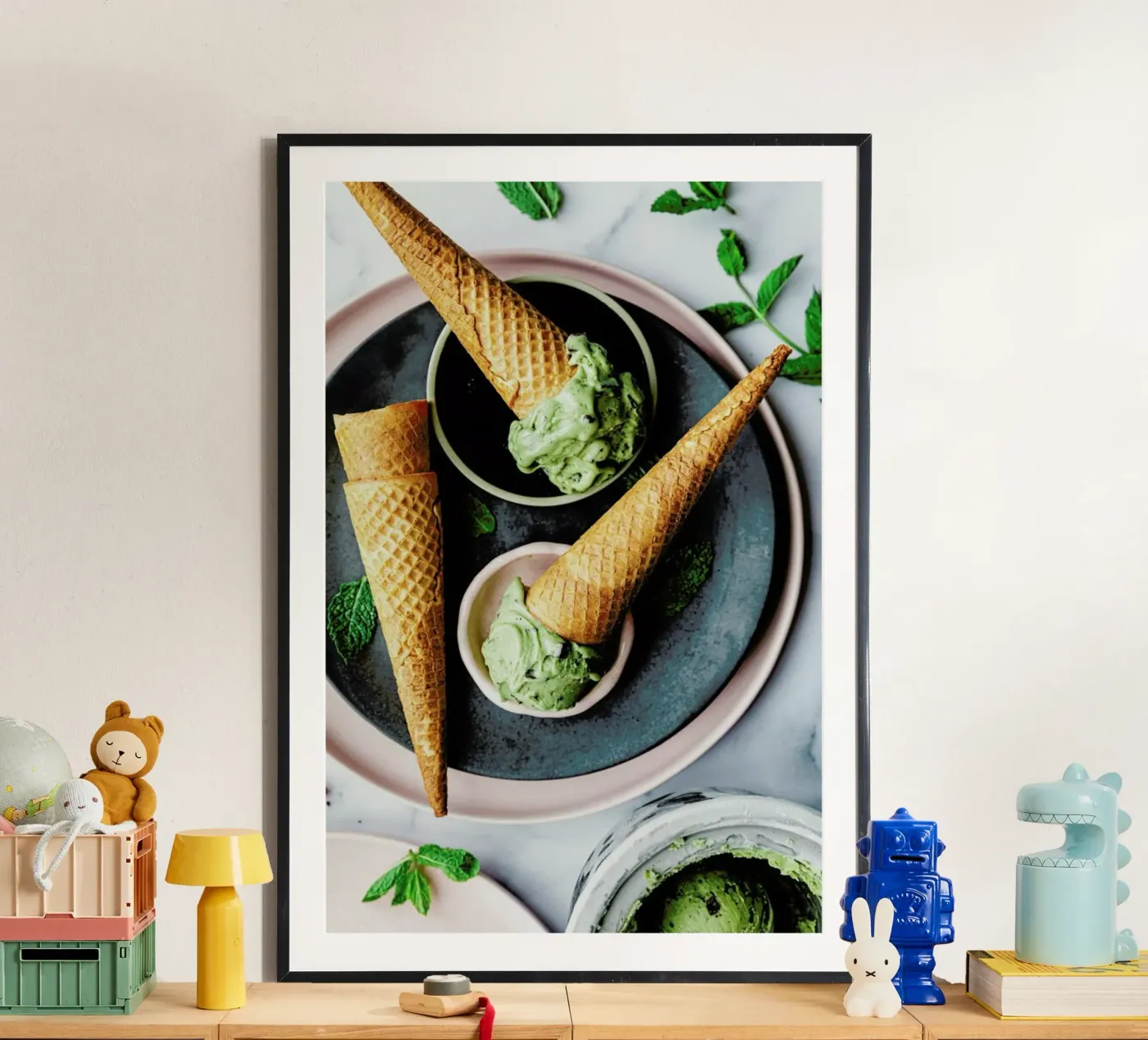 Minz Eis poster van Eat this