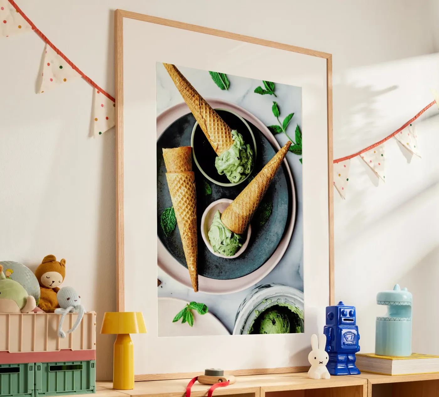 Minz Eis poster van Eat this