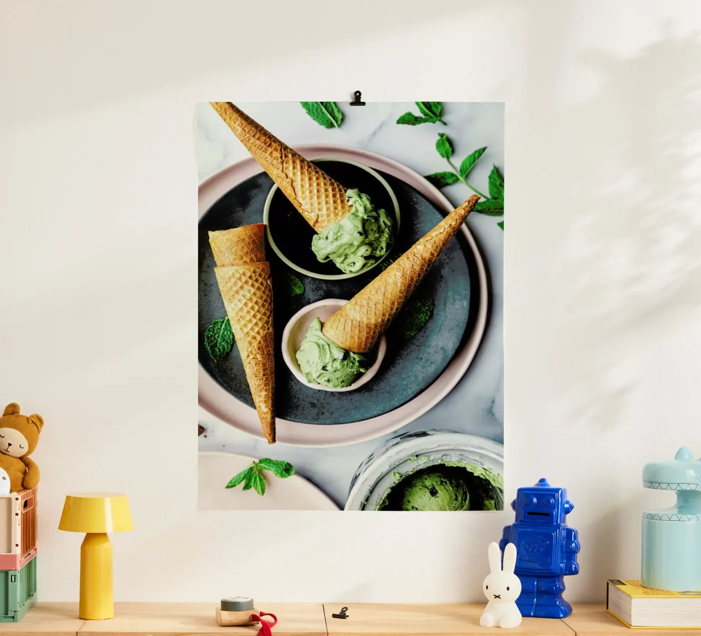 Minz Eis poster by Eat this