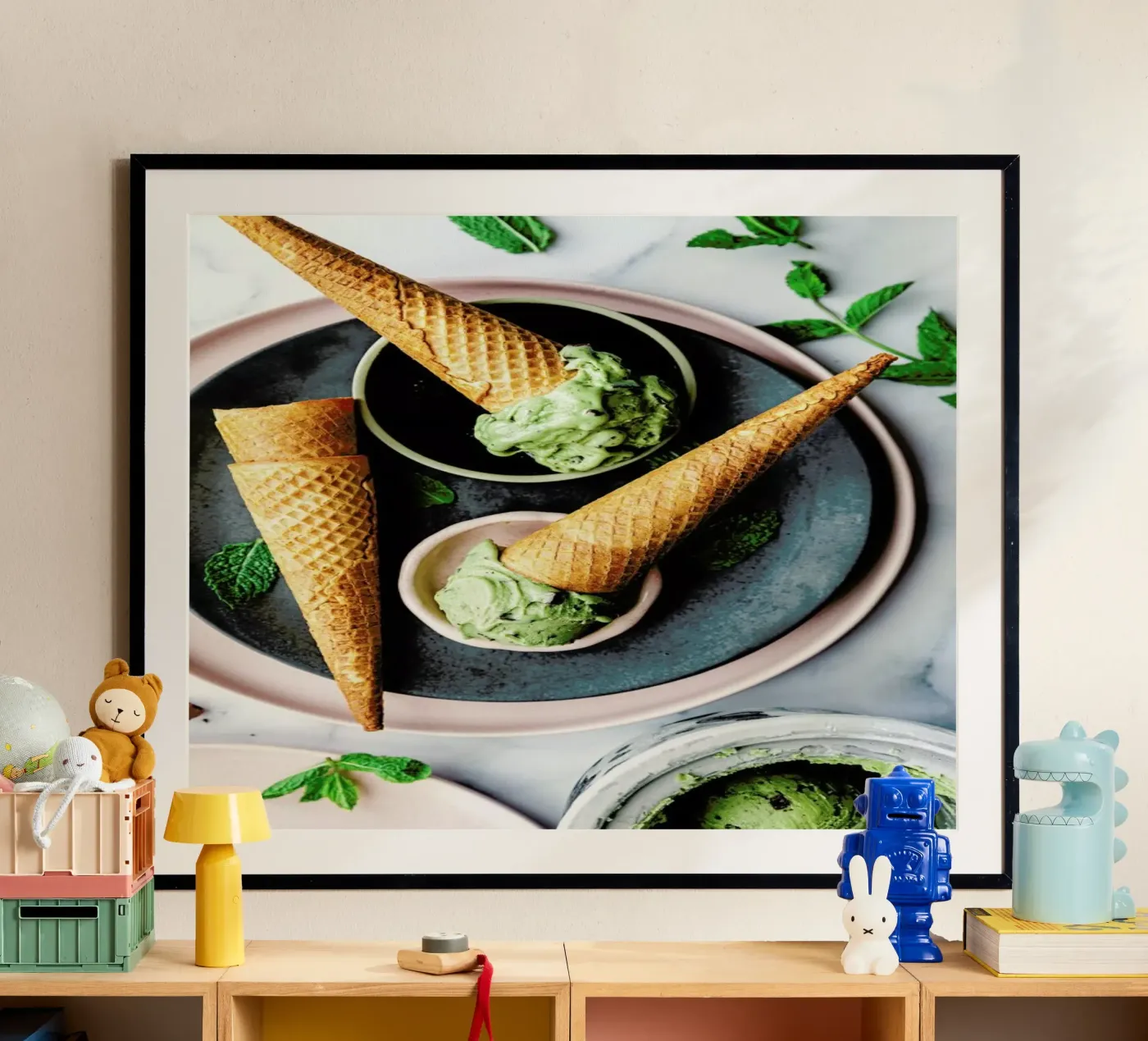 Minz Eis poster by Eat this