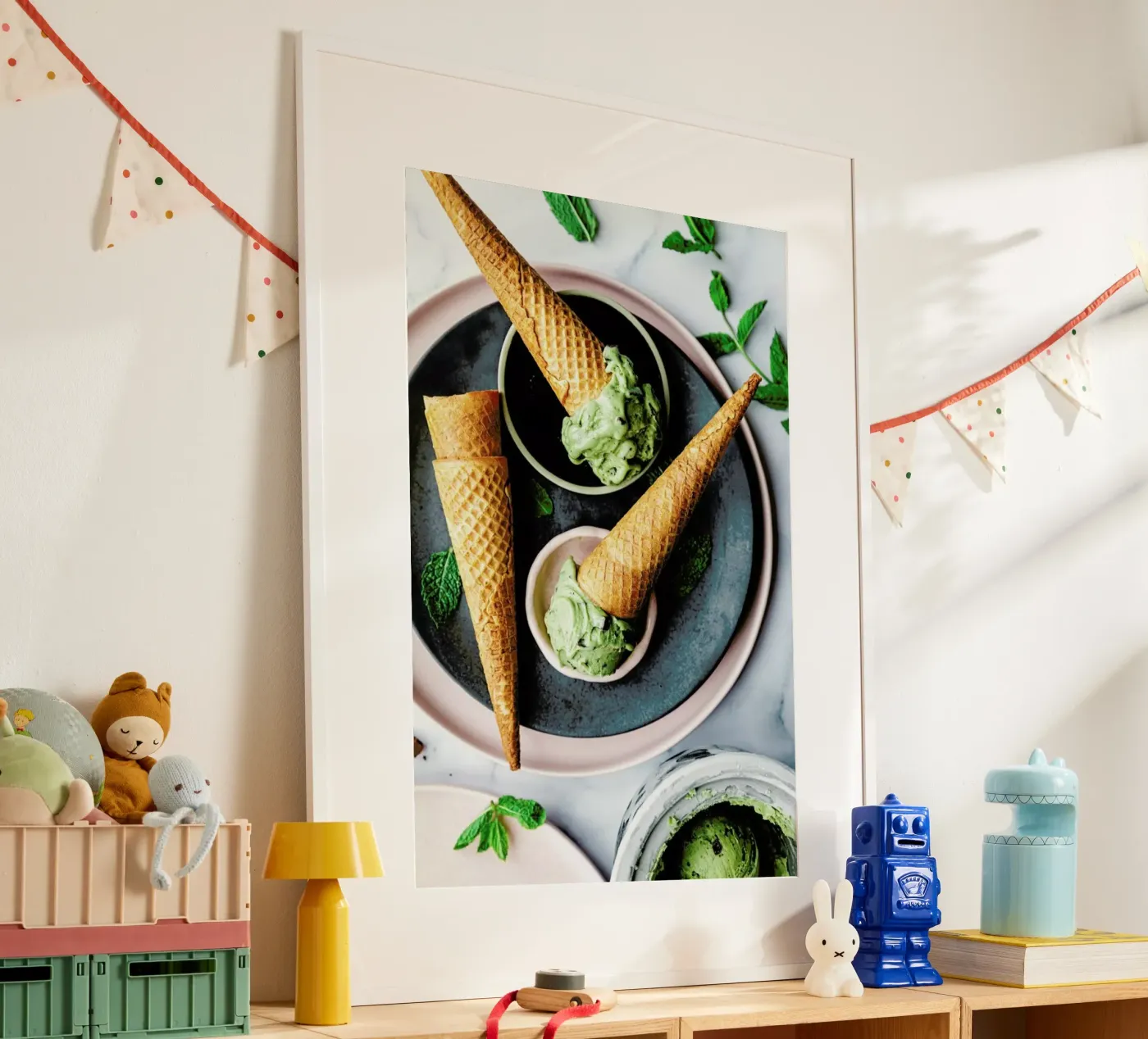 Minz Eis poster van Eat this
