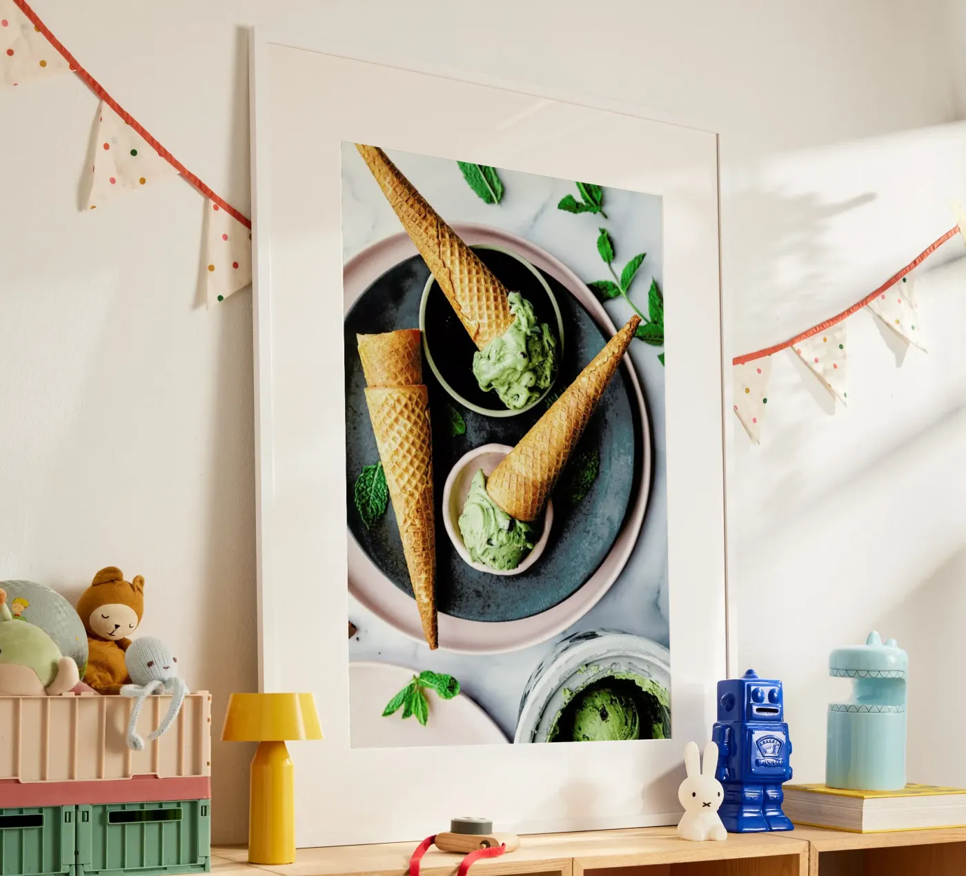 Minz Eis poster by Eat this