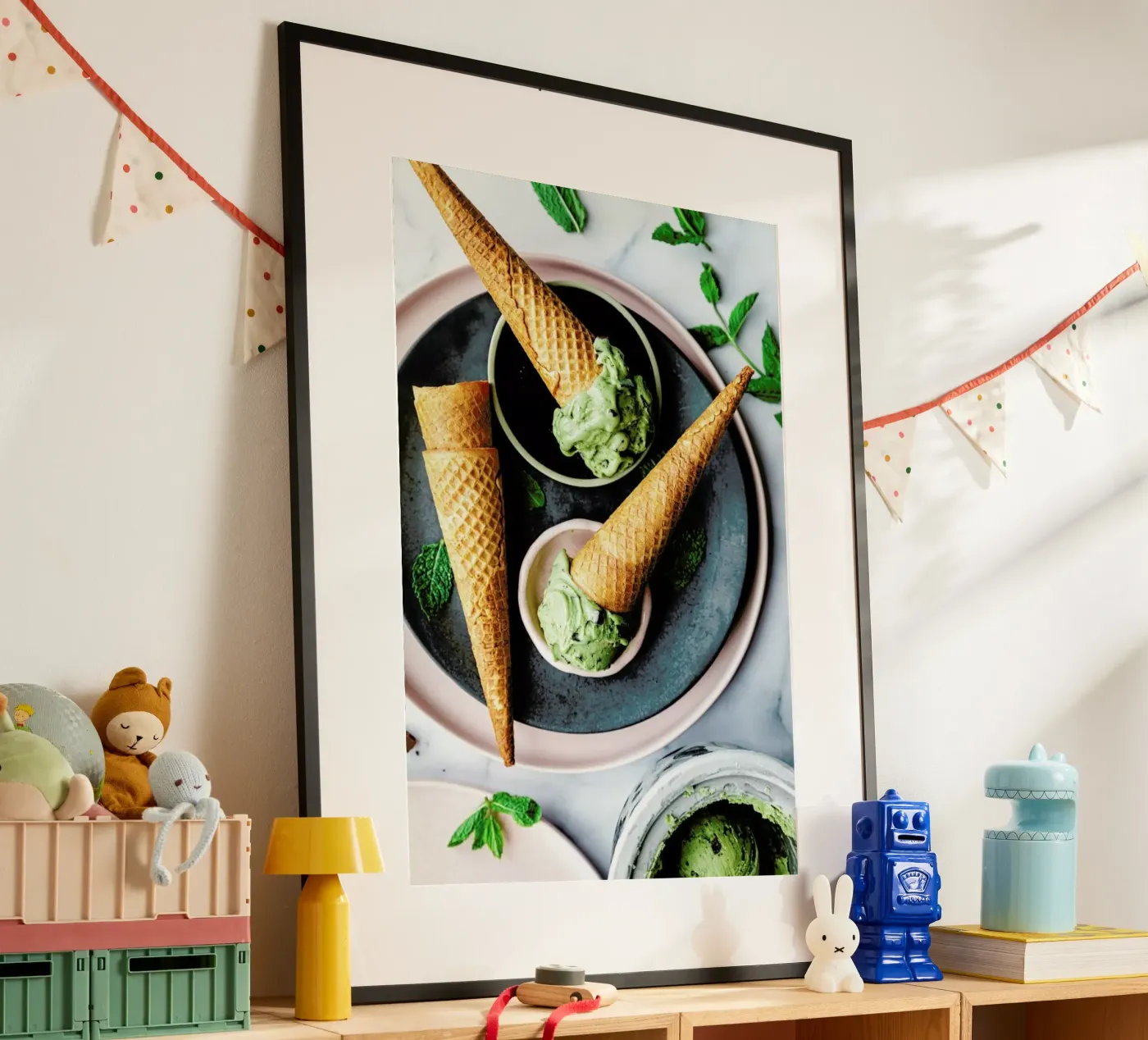 Minz Eis poster van Eat this