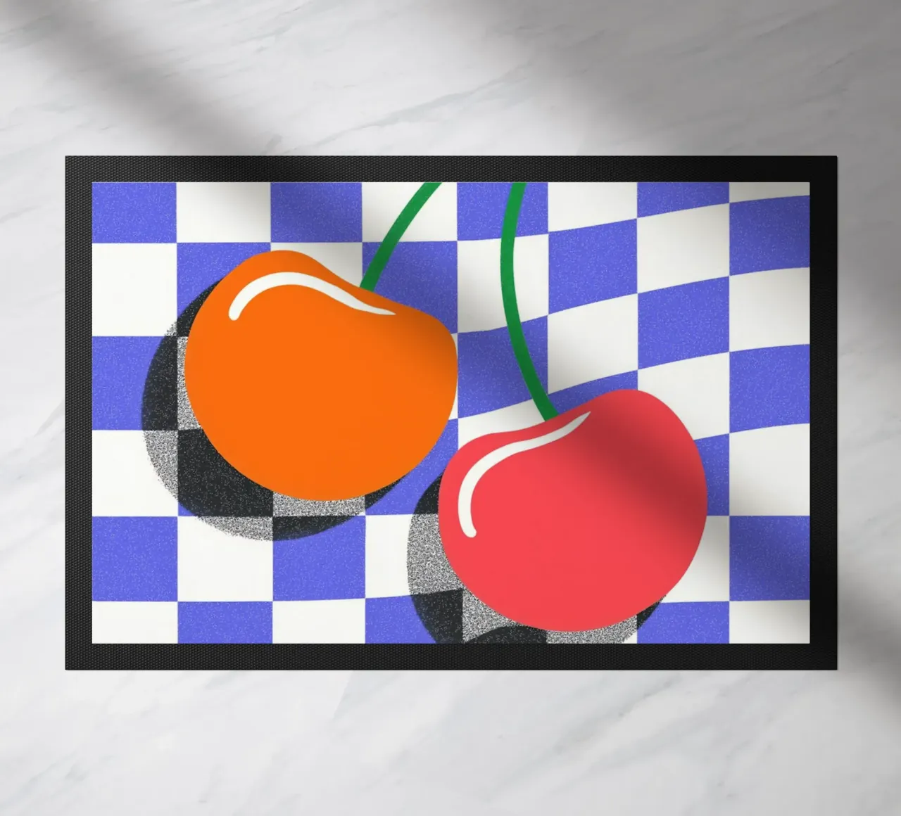 Ciliegie estive chic zerbino da Carinaprint