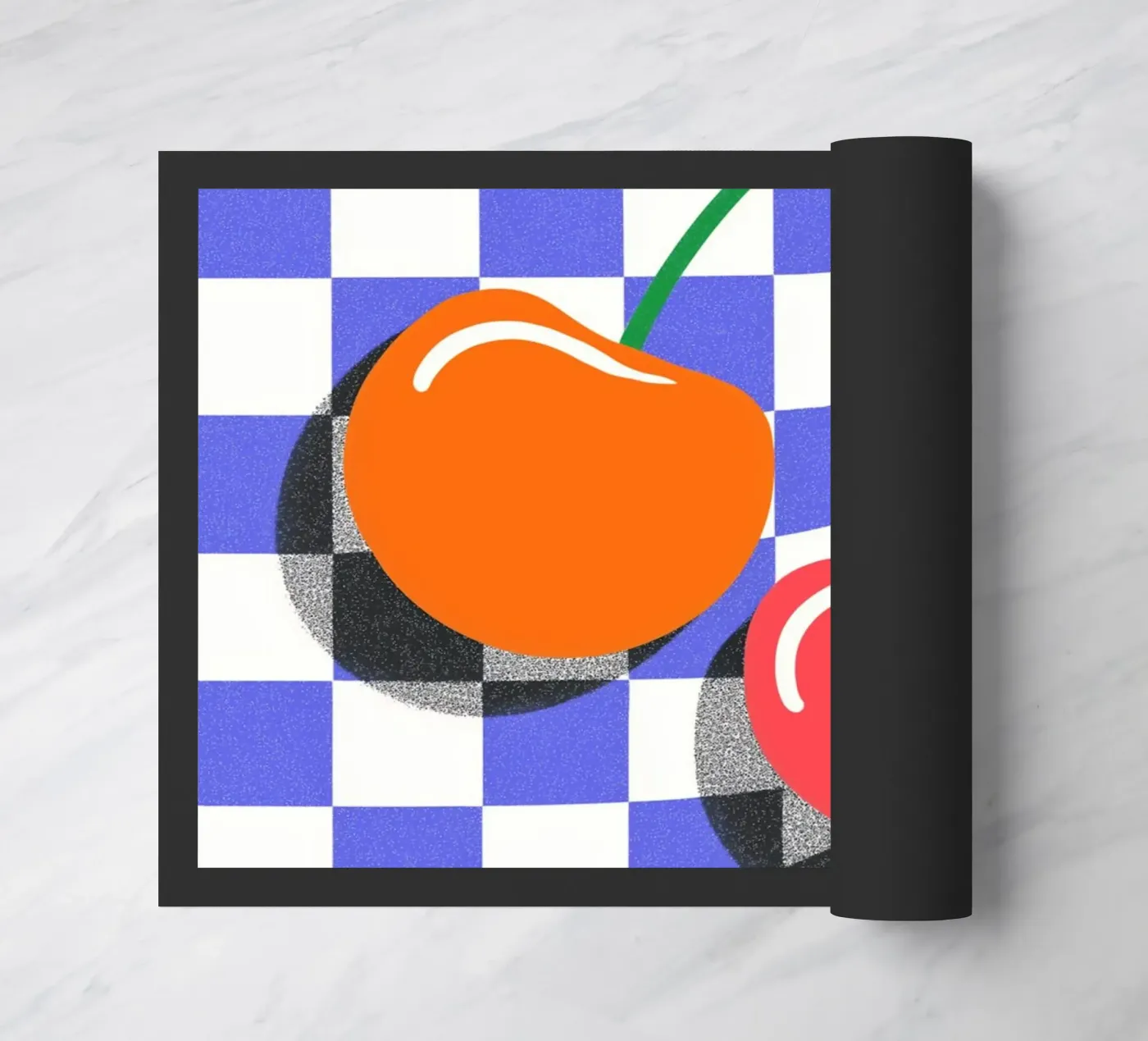 Zomerkersen chic deurmat van Carinaprint