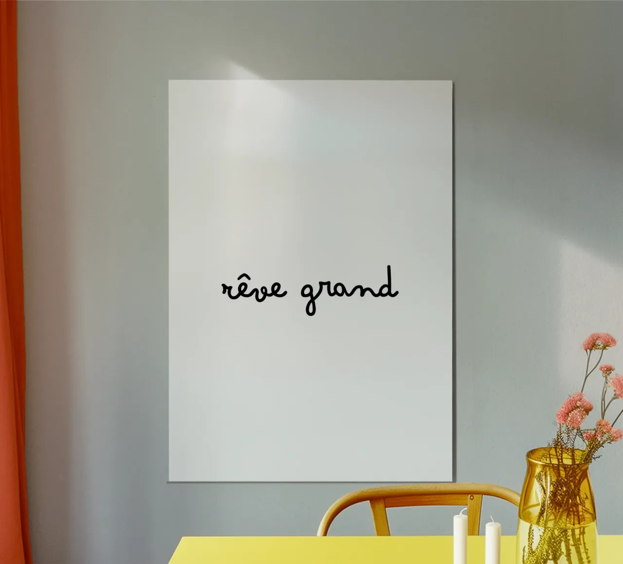 Sognare in grande alluminio dibond da TCHAK ART
