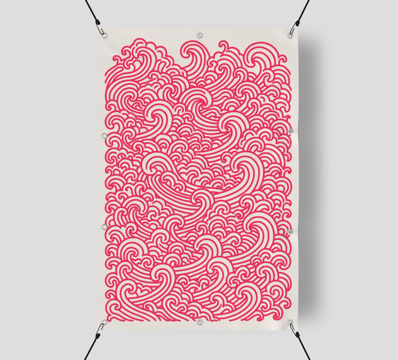 Onde selvagge in amore telo in pvc da SMPLE