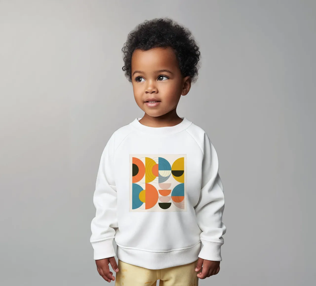 Round Flow No. 3 Baby Sweatshirt von Flow Line