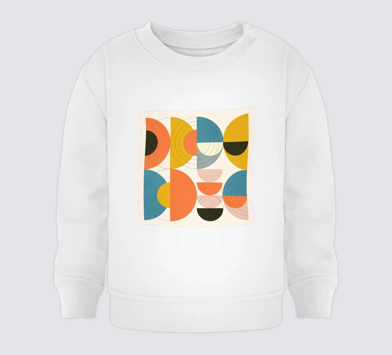 Round Flow No. 3 felpa neonato da Flow Line