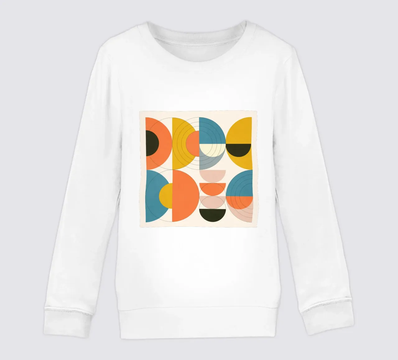 Round Flow No. 3 felpa bambino da Flow Line