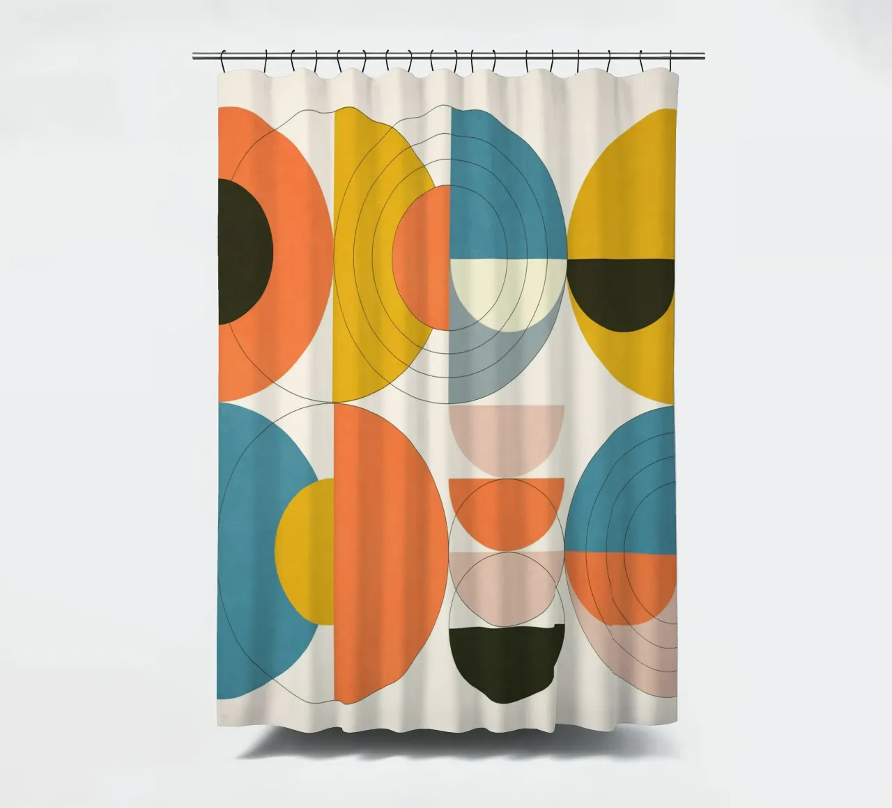 Round Flow No. 3 tenda da doccia da Flow Line