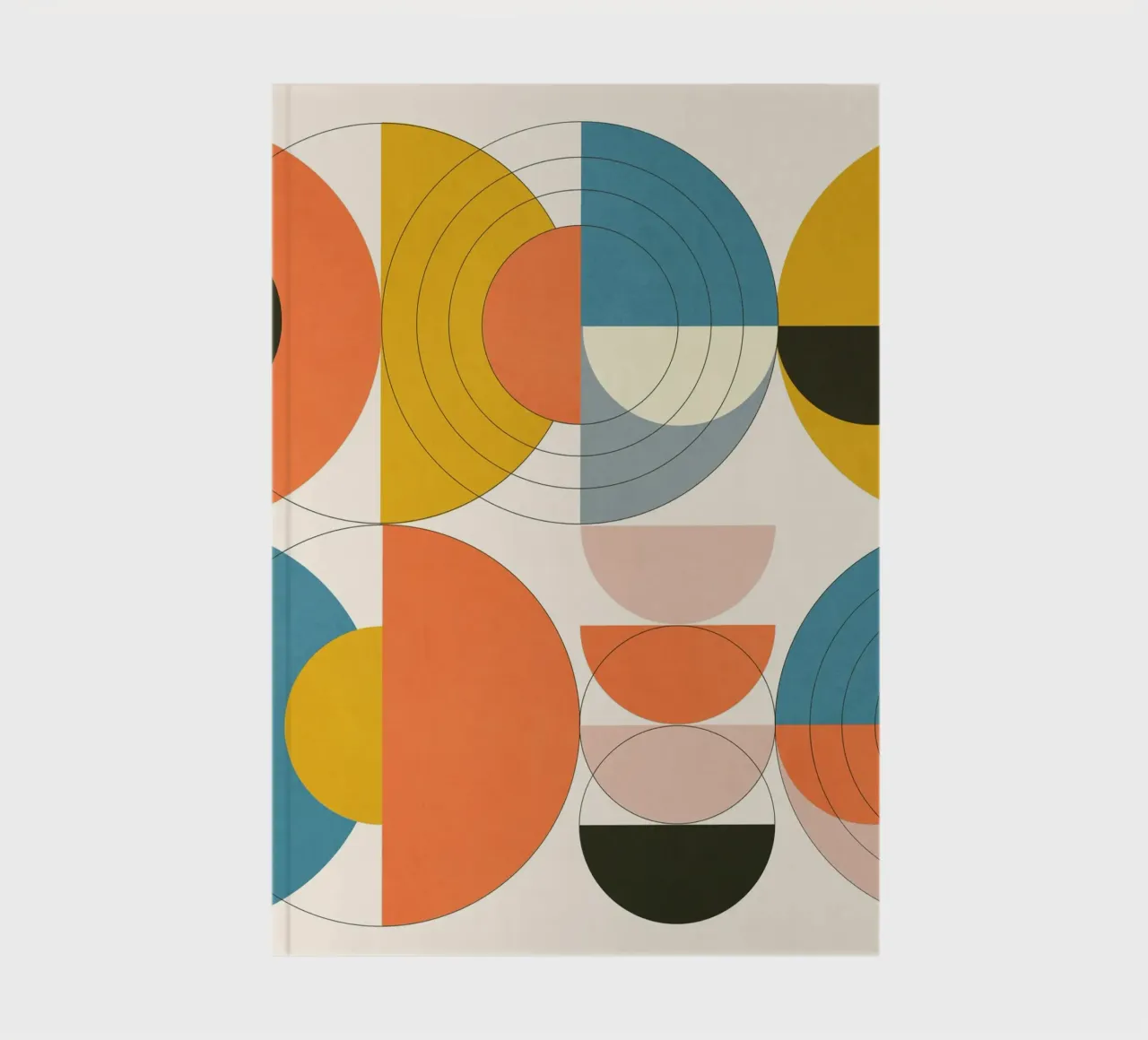 Round Flow No. 3 notebook by Flow Line