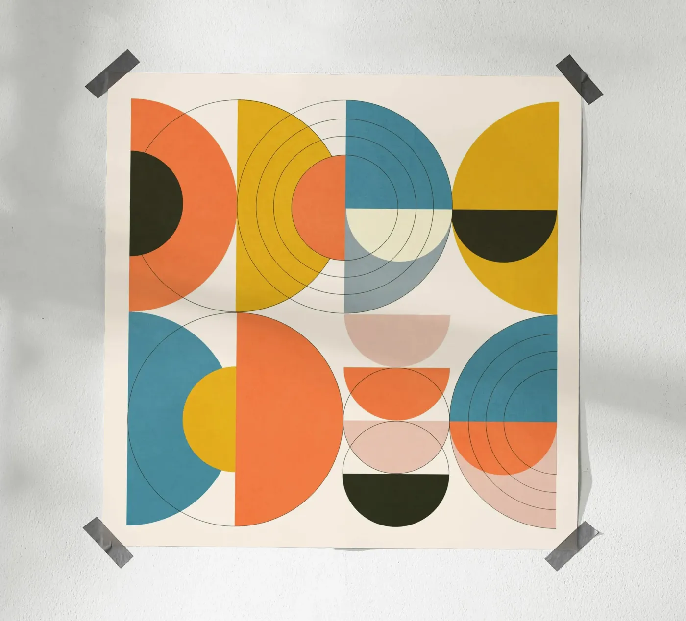 Round Flow No. 3 poster da Flow Line