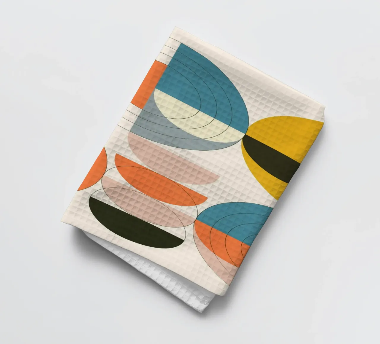 Round Flow No. 3 canovaccio da cucina da Flow Line