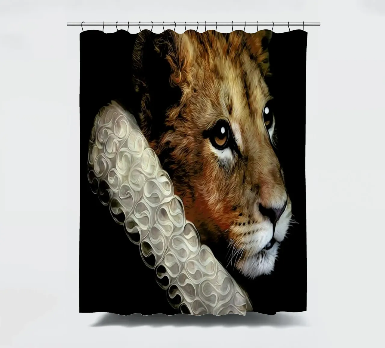 Nova tenda da doccia da Tein Lucasson