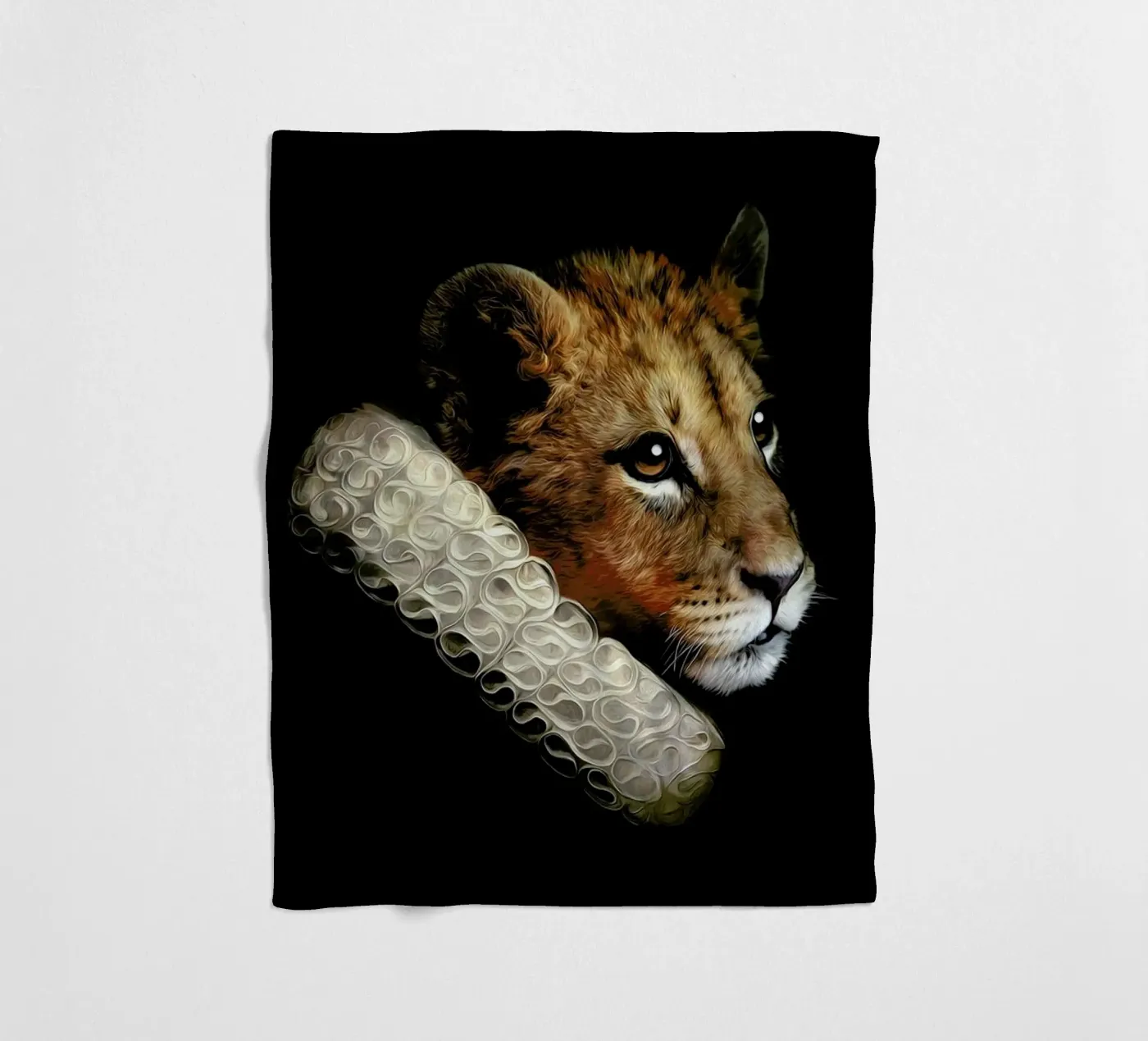 Nova plaid polaire de Tein Lucasson