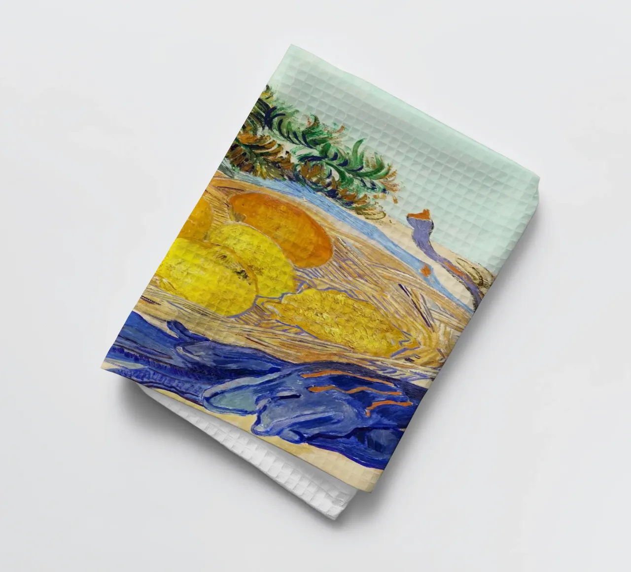 Vincent van Gogh Nature morte d'oranges et de citrons avec bleu torchon de Van Gogh Prints